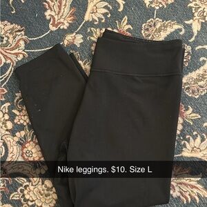 Nike Kids Black Leggings